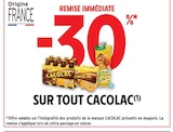 Promo -30% de remise immédiate sur tout cacolac à  dans le catalogue Intermarché à Saumur