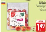 Aktuelles Tafeläpfel rot Angebot bei nah und gut in Würzburg ab 1,49 €