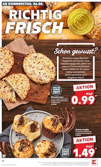 Dorade Angebot im Kaufland Prospekt, gültig von 06.08.2026 bis 12.08.2026 Dorade Angebot im aktuellen Kaufland Prospekt auf Seite 34