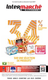 Promos Sodebo dans le catalogue "34% EN AVANTAGE CARTE SUR UNE SÉLECTION DE PRODUITS" de Intermarché à la page 1