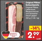 Original Pfälzer Schlachtplatte Angebote von Billigheim, Rheinland-Pfalz bei Netto Marken-Discount Heilbronn für 2,99 €