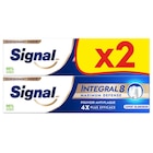 Dentifrice "Lot De 2" - SIGNAL en promo à 6,60 € chez Carrefour Dentifrice "Lot De 2" - SIGNAL dans le catalogue Carrefour