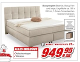 Boxspringbett Angebote bei Möbel AS Aalen für 949,95 €