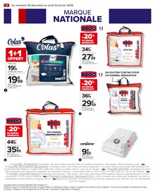 Promotion Charentaises Homme dans le prospectus Carrefour, valable du 26/12/2025 au 12/01/2026 Promo Charentaises Homme dans le catalogue Carrefour du moment à la page 14