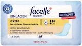 Diskret Hygiene-Einlagen von facelle im aktuellen Rossmann Prospekt für 1,99 €