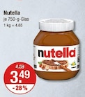 Nutella Angebote von nutella bei V-Markt Regensburg für 3,49 €