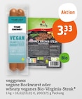 vegane Bockwurst im tegut Prospekt vegane Bockwurst von veggyness im aktuellen tegut Prospekt für 3,33 €