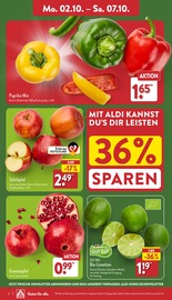 Granatapfel Angebote im Prospekt "Teuer? Nee, Aldi Eigenmarke." von ALDI Nord auf Seite 2