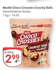 Choco Crossies Crunchy Balls im Angebot bei GLOBUS in Oberhausen Choco Crossies Crunchy Balls Angebote von Nestlé bei GLOBUS Oberhausen für 2,99 €