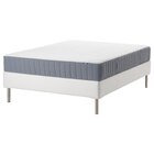 Aktuelles Boxbett weiß/fest hellblau 140x200 cm Angebot bei IKEA in Salzgitter ab 533,10 €