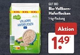Bio-Vollkorn-Haferflocken im ALDI SÜD Prospekt Bio-Vollkorn-Haferflocken von Gut Bio im aktuellen ALDI SÜD Prospekt für 1,49 €