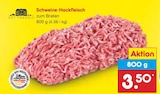 Aktuelles Schweine-Hackfleisch Angebot bei Netto Marken-Discount in Würzburg ab 3,50 €