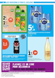 Offre Jus De Fruits dans le catalogue E.Leclerc du moment à la page 18