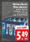 Aktuelles Mineralwasser Angebot bei E center in Duisburg ab 5,49 €