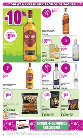 Vodka Angebote im Prospekt "OUI À LA CHASSE AUX PROMOS DE PÂQUES !" von Casino Supermarchés auf Seite 28