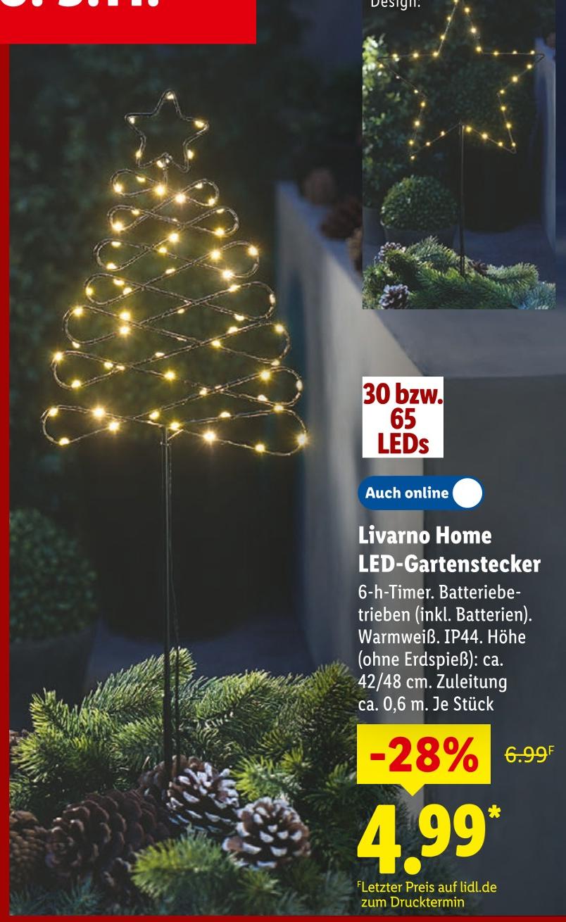 LED-Gartenstecker