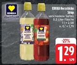 Sirup im Angebot bei E center in Schweinfurt Sirup Angebote von EDEKA Herzstücke bei E center Schweinfurt für 1,29 €