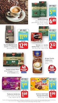 Kaffee im aktuellen EDEKA Prospekt (Heidelberg) Kaffee im EDEKA Prospekt "Aktuelle Angebote" mit 15 Seiten (Heidelberg)