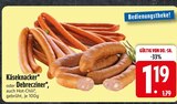 Käseknacker im EDEKA Prospekt Käseknacker von im aktuellen EDEKA Prospekt für 1,19 €
