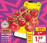 Mini Rispentomaten im Angebot bei Netto Marken-Discount in Recklinghausen Mini Rispentomaten Angebote von Heimat bei Netto Marken-Discount Recklinghausen für 1,29 €