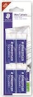 4 gommes mars plastic - STAEDTLER - Super U à Thionville 4 gommes mars plastic - STAEDTLER en promo chez Super U Thionville à 3,19 €