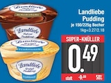 Pudding im EDEKA Prospekt Pudding von Landliebe im aktuellen EDEKA Prospekt für 0,49 €