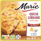 Quiche Lorraine aux Lardons Fumés Surgelée - MARIE en promo chez Intermarché Super Créteil à 1,84 €