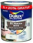 Peinture(d) extérieure Écran + bois Dulux Valentine satin blanc 2 L +20 % gratuit - Dulux Valentine en promo chez Castorama Peinture(d) extérieure Écran + bois Dulux Valentine satin blanc 2 L +20 % gratuit - Dulux Valentine dans le catalogue Castorama