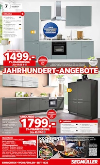 Backofen im Segmüller Prospekt "Küchen Spezial" mit 38 Seiten (Mannheim)