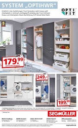 Garderobe Angebot im aktuellen Segmüller Prospekt auf Seite 10