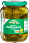 Gewürzgurken von K-CLASSIC für 0,99 € bei Kaufland im Angebot Gewürzgurken von K-CLASSIC im aktuellen Kaufland Prospekt