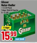 Natur-Radler von Gösser im aktuellen Trinkgut Prospekt für 15,99 €