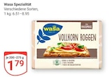 Spezialität im Angebot bei GLOBUS in Koblenz Spezialität Angebote von Wasa bei GLOBUS Koblenz für 1,79 €