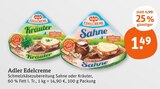 Kräuter von Adler Edelcreme im aktuellen tegut Prospekt für 1,49 €