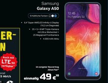 Smartphone Galaxy A50 bei Telekom Partner Tönisvorst in Krefeld Smartphone Galaxy A50 im Angebot bei Telekom Partner Tönisvorst Krefeld für 49,00 €