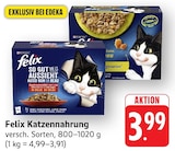 Katzennahrung Angebote von Felix bei EDEKA Offenbach für 3,99 €