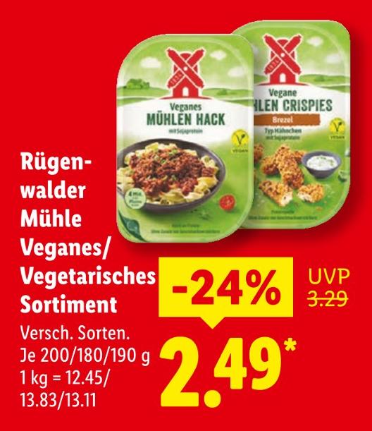 Vegane Mühlen Crispies Brezel