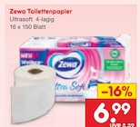 Toilettenpapier Ultrasoft von Zewa im aktuellen Netto Marken-Discount Prospekt