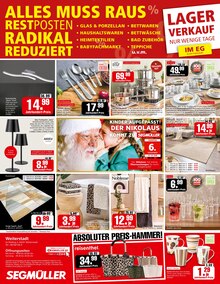 Pfanne im aktuellen Segmüller Prospekt (Frankfurt (Main)) Pfanne im Segmüller Prospekt "Wie geschenkt - 100 Jahre Segmüller" mit 6 Seiten (Frankfurt (Main))