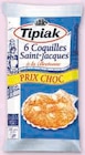 Coquilles saint-jacques surgelées - TIPIAK en promo chez Super U Tours à 7,79 €