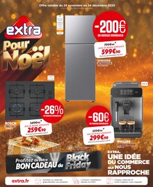 Catalogue Extra de la semaine 49, "extra Pour Noël", page 1, 24/11/2025 - 24/12/2025 Prospectus Extra en cours, "extra Pour Noël", page 1 sur 4