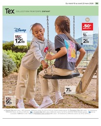 Offre Disney dans le catalogue Carrefour du moment à la page 19