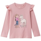 Mädchen Langarmshirt mit Print im aktuellen Ernstings family Prospekt für 9,99 €