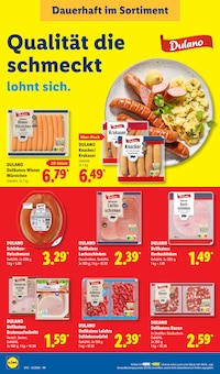 Wiener Würstchen im aktuellen Lidl Prospekt (Essen) Wiener Würstchen im Lidl Prospekt "LIDL LOHNT SICH" mit 74 Seiten (Essen)