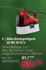 Akku-Drucksprühgerät GE-WS 18/35 Li von Einhell im aktuellen Dehner Garten-Center Prospekt für 69,99 €