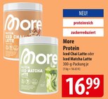 Protein Iced Chai Latte Angebote von More bei famila Nordost Neustadt