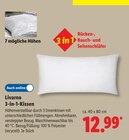 3-in-1-Kissen im Angebot bei Lidl in Recklinghausen 3-in-1-Kissen Angebote von Livarno bei Lidl Recklinghausen für 12,99 €