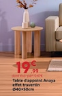Promo Table d'appoint Anaya à 19,99 € dans le catalogue Maxi Bazar à Lillers