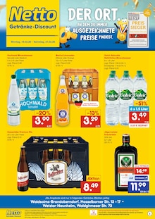 Aktueller Netto Marken-Discount Prospekt (Hüttenberg, 2 Seiten zum blättern Netto Marken-Discount Prospekt DER ORT, AN DEM DU IMMER AUSGEZEICHNETE PREISE FINDEST. mit 2 Seiten