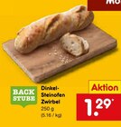 Dinkel-Steinofen Zwirbel im Angebot bei Netto Marken-Discount in Völklingen Dinkel-Steinofen Zwirbel Angebote von BACK STUBE bei Netto Marken-Discount Völklingen für 1,29 €